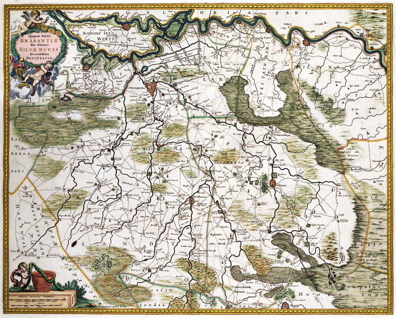 Brabant Oost 1680 Frederik De Wit